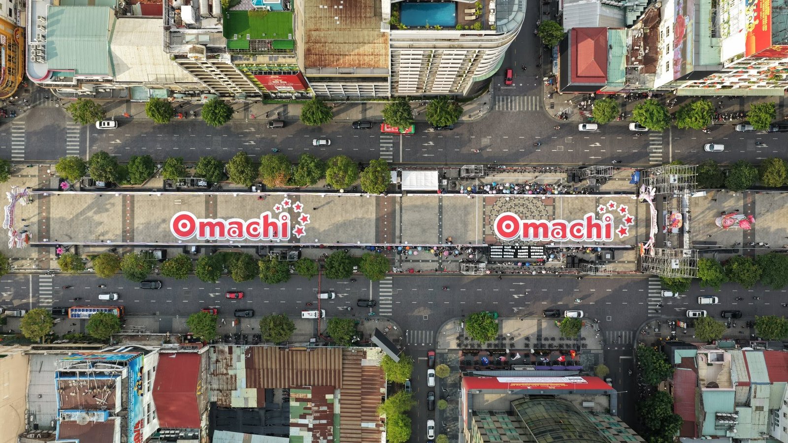Sự kiện ngoài trời Omachi trên phố đi bộ
